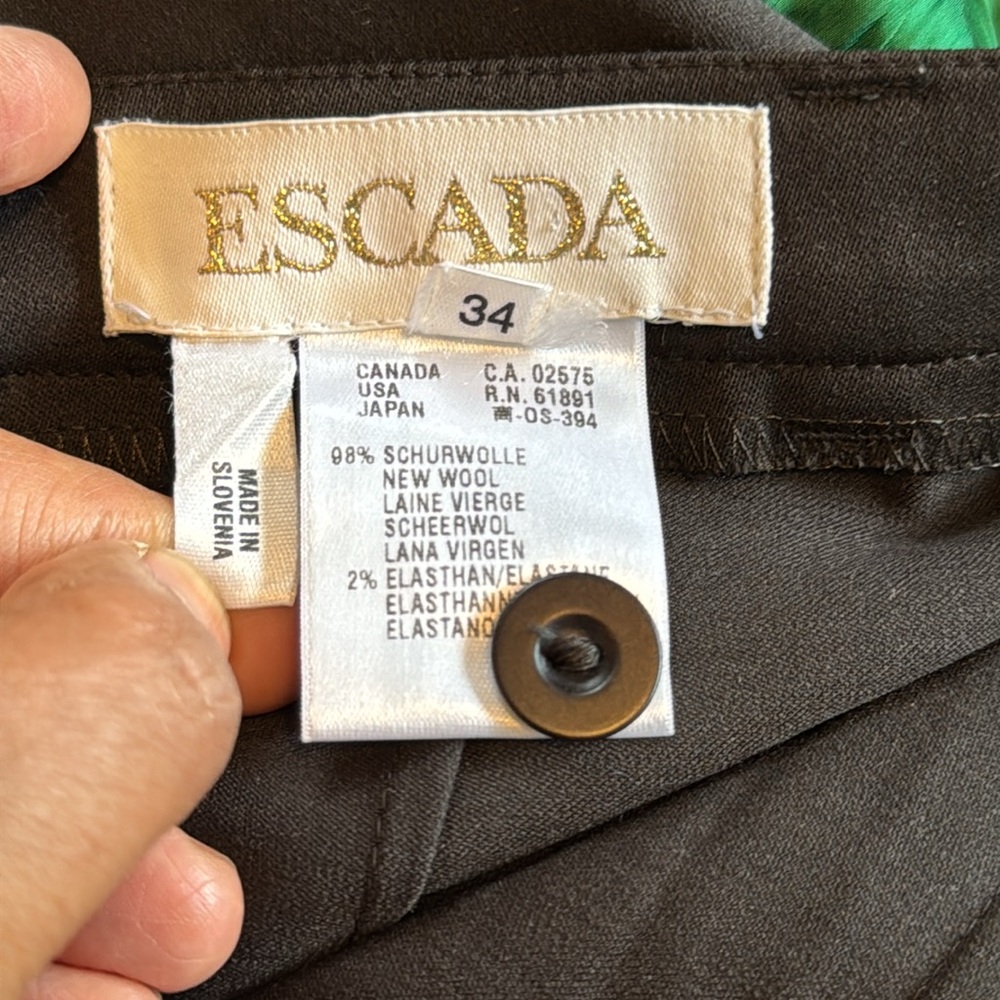 Escada wool pants - Picture 7 of 9